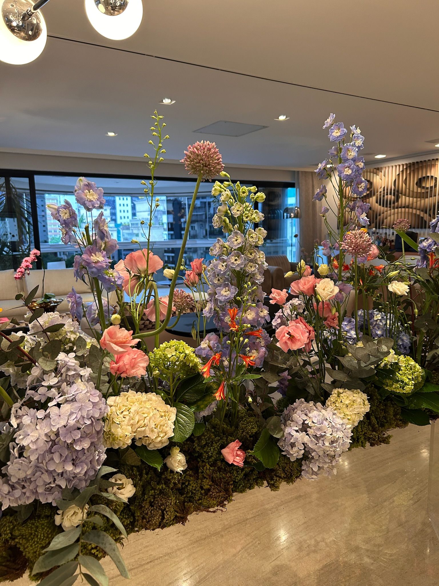 Design floral Amenci para evento
