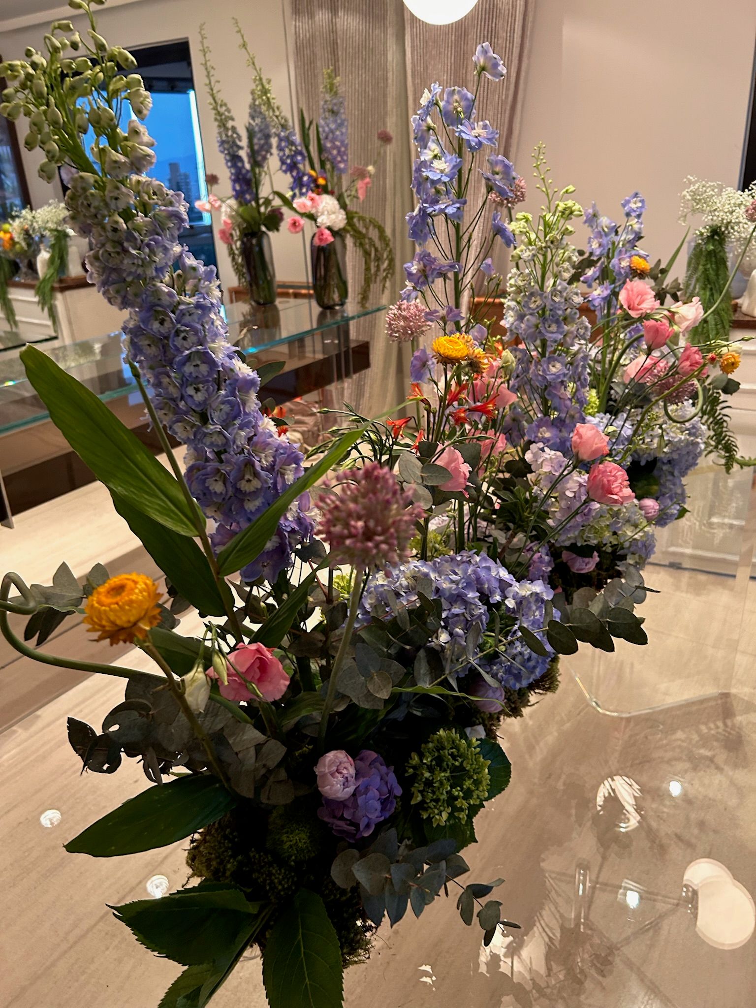 Design floral Amenci para evento